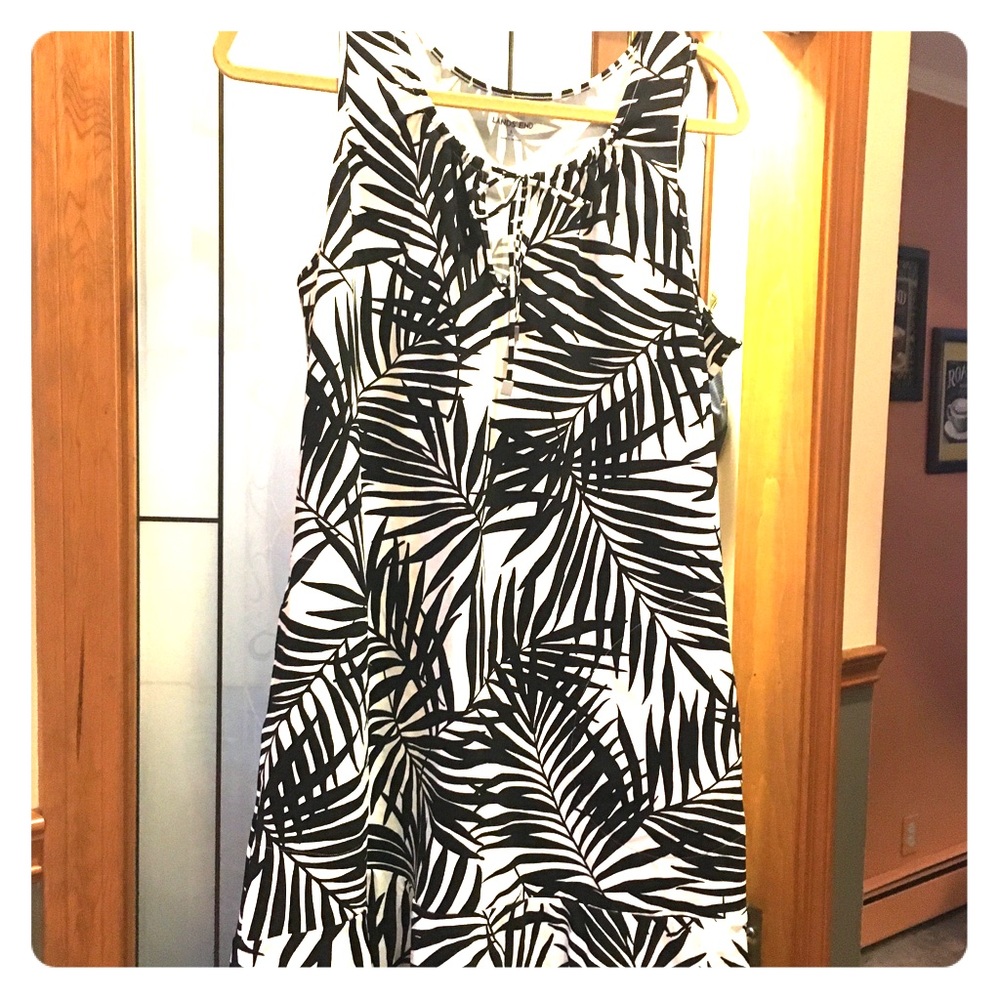 Lands End bathing suit cover up size large NWOT